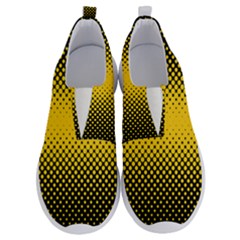 Dot Halftone Pattern Vector No Lace Lightweight Shoes by Mariart