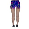 Enchanted Rose Stained Glass Skinny Shorts View2