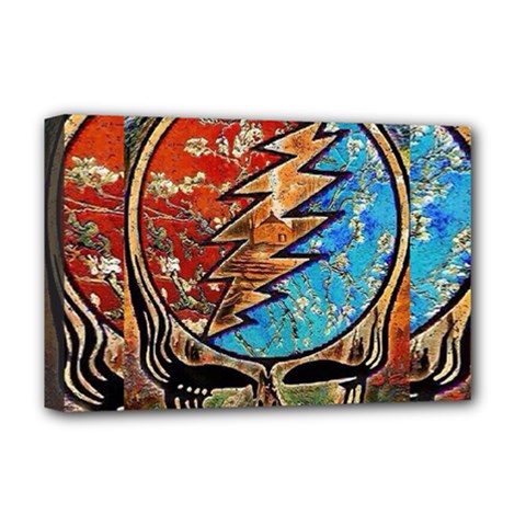 Grateful Dead Rock Band Deluxe Canvas 18  X 12  (stretched)
