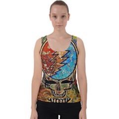 Grateful Dead Rock Band Velvet Tank Top by Sudhe