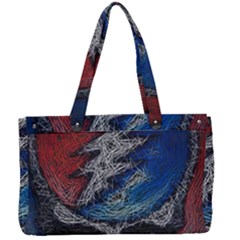 Grateful Dead Logo Canvas Work Bag by Sudhe