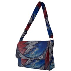 Grateful Dead Logo Full Print Messenger Bag by Sudhe