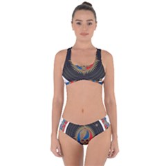 The Grateful Dead Criss Cross Bikini Set by Sudhe