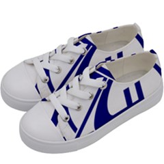 Sukhoi Aircraft Logo Kids  Low Top Canvas Sneakers