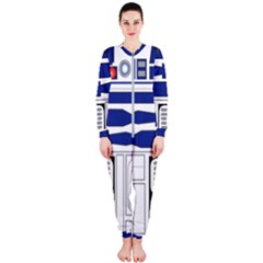 R2 Series Astromech Droid Onepiece Jumpsuit (ladies)  by Sudhe