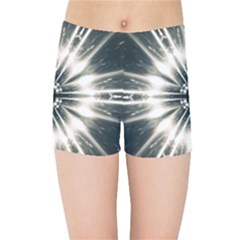 Abstract Fractal Pattern Lines Kids  Sports Shorts by Pakrebo