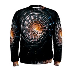 Abstract Fractal Pattern Galaxy Men s Sweatshirt by Pakrebo