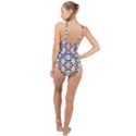 Digital Art Art Artwork Abstract High Neck One Piece Swimsuit View2