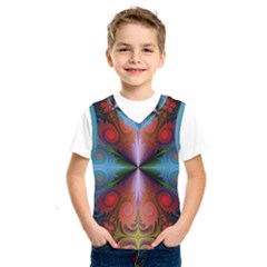 Fractal Fractal Background Design Kids  Sportswear