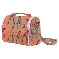 Cute Giraffe Pattern Satchel Shoulder Bag by FantasyWorld7