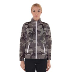 Camo Grey Winter Jacket by retrotoomoderndesigns