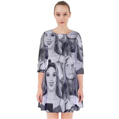 Lele Pons - Funny Faces Smock Dress by Valentinaart