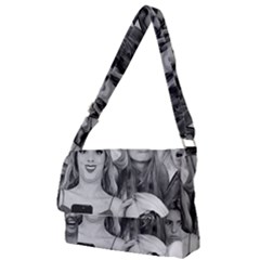 Lele Pons - Funny Faces Full Print Messenger Bag by Valentinaart