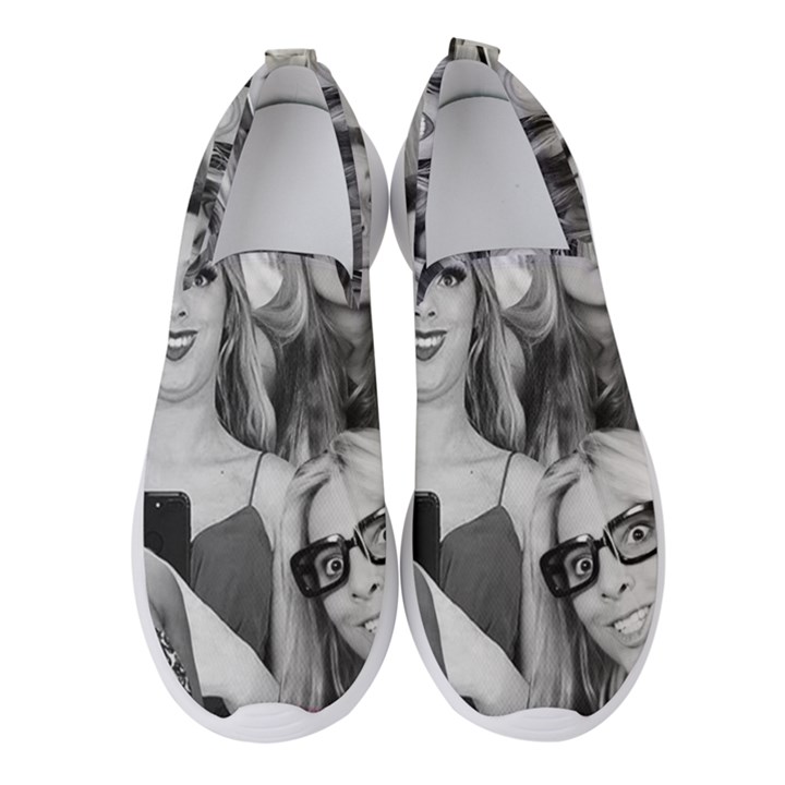 Lele Pons - funny faces Women s Slip On Sneakers