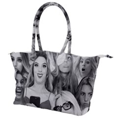 Lele Pons - Funny Faces Canvas Shoulder Bag by Valentinaart