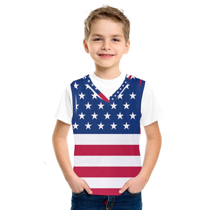 American flag Kids  SportsWear