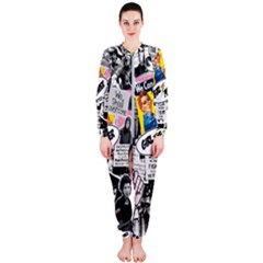 Feminism Collage  Onepiece Jumpsuit (ladies)  by Valentinaart