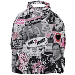 Feminism Collage  Mini Full Print Backpack by Valentinaart