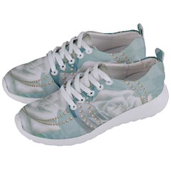 Wonderful Roses In Soft Colors Men s Lightweight Sports Shoes by FantasyWorld7