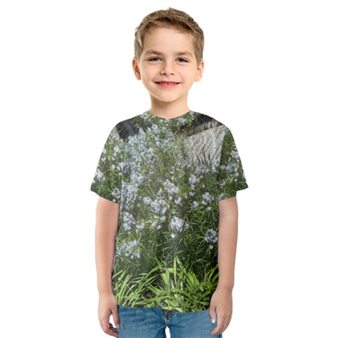 Lurie Garden Amsonia Kids  Sport Mesh Tee by Riverwoman