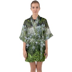 Lurie Garden Amsonia Quarter Sleeve Kimono Robe by Riverwoman