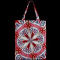 Kaleidoscope Background Bottles Zipper Classic Tote Bag View2