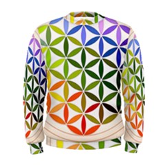 Mandala Rainbow Colorful Reiki Men s Sweatshirt