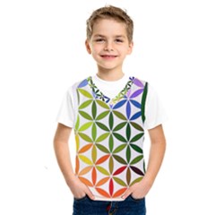 Mandala Rainbow Colorful Reiki Kids  Sportswear by Pakrebo