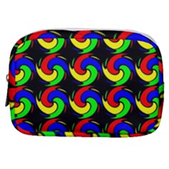 Swirls Pattern Seamless Wallpaper Make Up Pouch (small) by Pakrebo