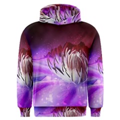 Clematis Structure Close Up Blossom Men s Overhead Hoodie by Pakrebo