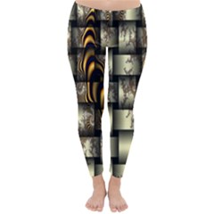 Graphics Abstraction The Illusion Classic Winter Leggings by Pakrebo