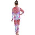 Background Nebulous Fog Rings Kids  Long Sleeve Set  View2