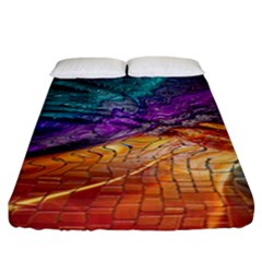 Graphics Imagination The Background Fitted Sheet (california King Size) by Pakrebo