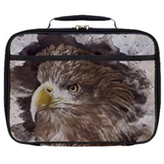 Sea Eagle Raptor Nature Predator Full Print Lunch Bag by Pakrebo