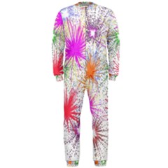 Star Dab Farbkleckse Leaf Flower Onepiece Jumpsuit (men)  by Pakrebo