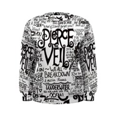 Pierce The Veil Music Band Group Fabric Art Cloth Poster Women s Sweatshirt by Sudhe