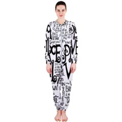 Pierce The Veil Music Band Group Fabric Art Cloth Poster Onepiece Jumpsuit (ladies)  by Sudhe