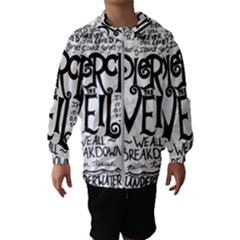 Pierce The Veil Music Band Group Fabric Art Cloth Poster Hooded Windbreaker (kids) by Sudhe