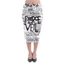 Pierce The Veil Music Band Group Fabric Art Cloth Poster Midi Pencil Skirt View1