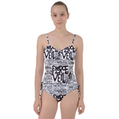 Pierce The Veil Music Band Group Fabric Art Cloth Poster Sweetheart Tankini Set by Sudhe