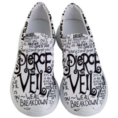 Pierce The Veil Music Band Group Fabric Art Cloth Poster Women s Lightweight Slip Ons by Sudhe