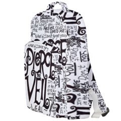 Pierce The Veil Music Band Group Fabric Art Cloth Poster Double Compartment Backpack by Sudhe