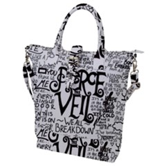 Pierce The Veil Music Band Group Fabric Art Cloth Poster Buckle Top Tote Bag by Sudhe