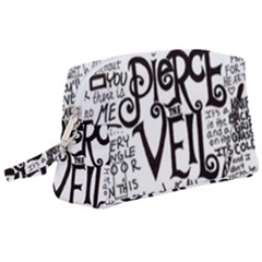 Pierce The Veil Music Band Group Fabric Art Cloth Poster Wristlet Pouch Bag (large) by Sudhe