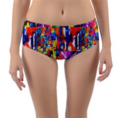 135 1 Reversible Mid-Waist Bikini Bottoms