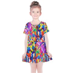 135 1 Kids  Simple Cotton Dress