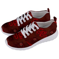 Awesome Chinese Dragon, Red Colors Men s Lightweight Sports Shoes by FantasyWorld7