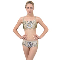 Wonderful Asian Dragon Layered Top Bikini Set by FantasyWorld7