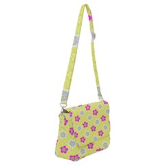 Traditional Patterns Plum Shoulder Bag With Back Zipper by Mariart