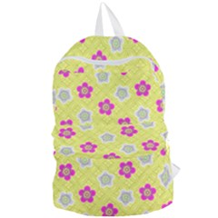 Traditional Patterns Plum Foldable Lightweight Backpack